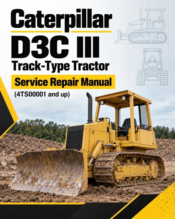 Caterpillar CAT D3C III Track-Type Tractor Service Repair Manual (4TS00001 and up) Caterpillar CAT D3C III Track-Type Tractor Service Repair Manual (4TS00001 and up)