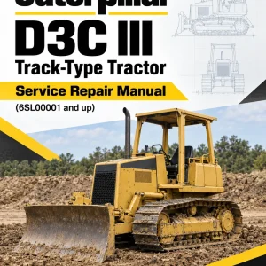 Caterpillar CAT D3C III Track-Type Tractor Service Repair Manual (6SL00001 and up)