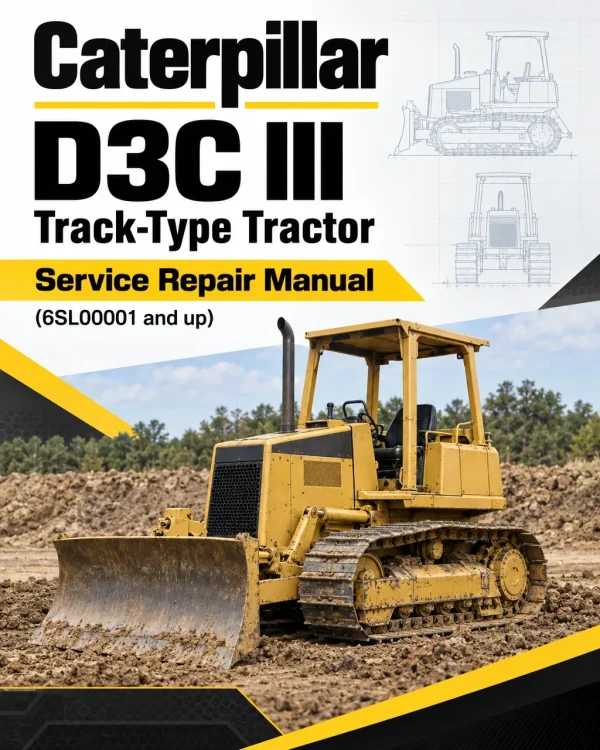 Caterpillar CAT D3C III Track-Type Tractor Service Repair Manual (6SL00001 and up) Caterpillar CAT D3C III Track-Type Tractor Service Repair Manual (6SL00001 and up)