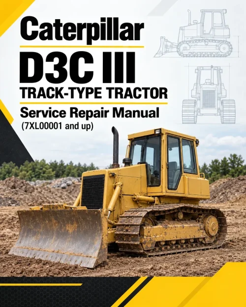 Caterpillar CAT D3C III Track-Type Tractor Service Repair Manual (7XL00001 and up) Caterpillar CAT D3C III Track-Type Tractor Service Repair Manual (7XL00001 and up)