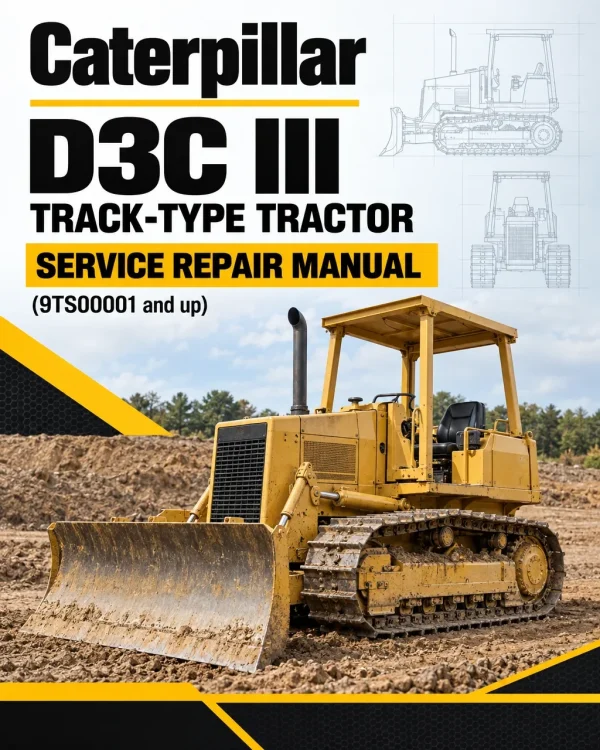 Caterpillar CAT D3C III Track-Type Tractor Service Repair Manual (9TS00001 and up) Caterpillar CAT D3C III Track-Type Tractor Service Repair Manual (9TS00001 and up)