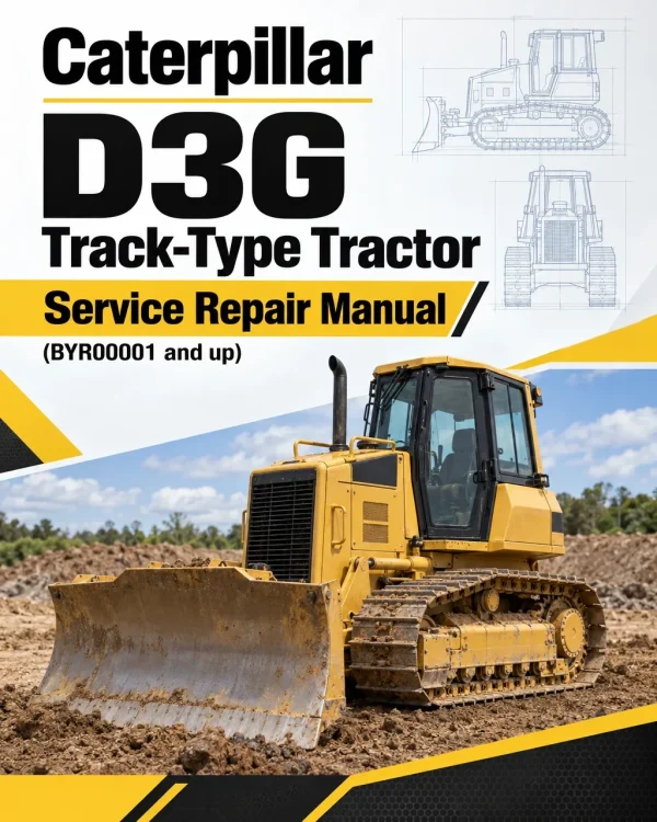 Caterpillar CAT D3G Track-Type Tractor Service Repair Manual (BYR00001 and up) Caterpillar CAT D3G Track-Type Tractor Service Repair Manual (BYR00001 and up)