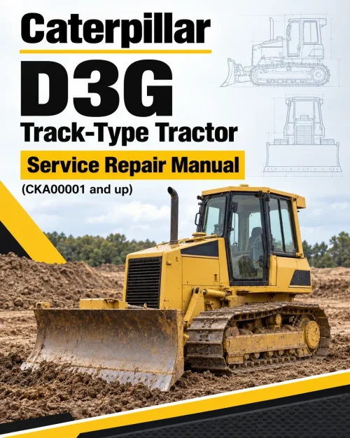 Caterpillar CAT D3G Track-Type Tractor Service Repair Manual (CKA00001 and up) Caterpillar CAT D3G Track-Type Tractor Service Repair Manual (CKA00001 and up)