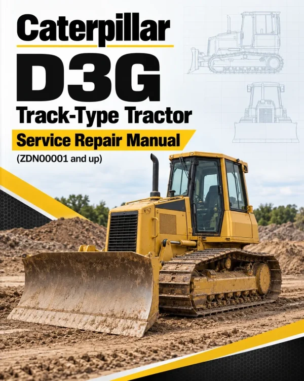Caterpillar CAT D3G Track-Type Tractor Service Repair Manual (ZDN00001 and up) Caterpillar CAT D3G Track-Type Tractor Service Repair Manual (ZDN00001 and up)