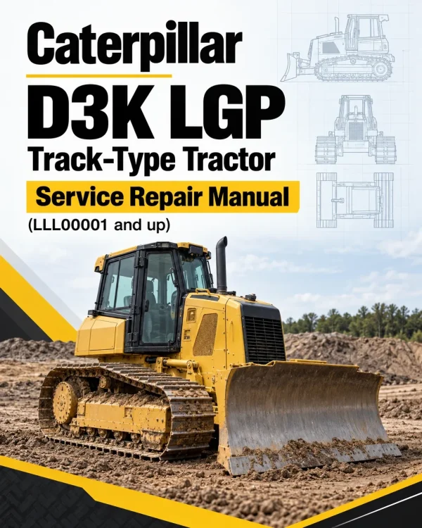 Caterpillar CAT D3K LGP Track-Type Tractor Service Repair Manual (LLL00001 and up) Caterpillar CAT D3K LGP Track-Type Tractor Service Repair Manual (LLL00001 and up)