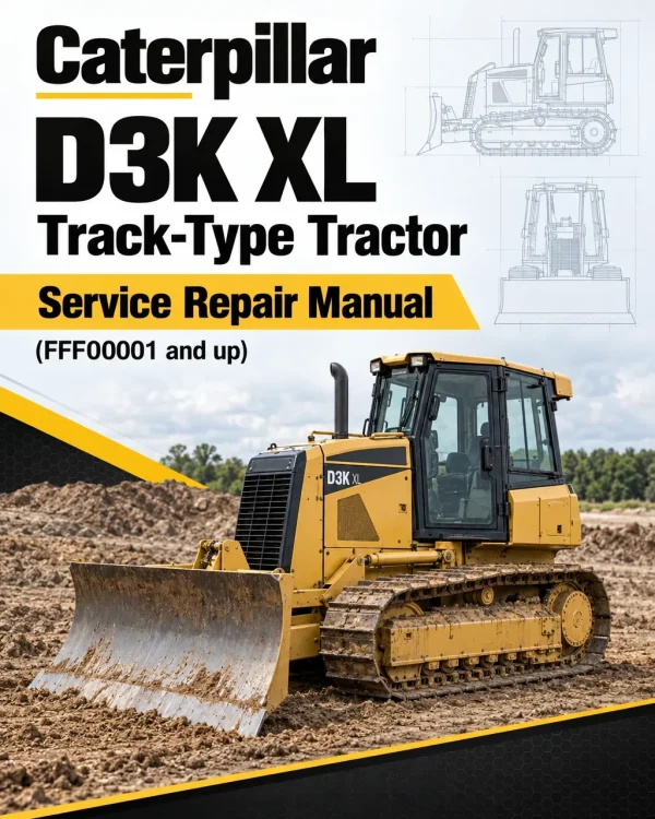 Caterpillar CAT D3K XL Track-Type Tractor Service Repair Manual (FFF00001 and up) Caterpillar CAT D3K XL Track-Type Tractor Service Repair Manual (FFF00001 and up)