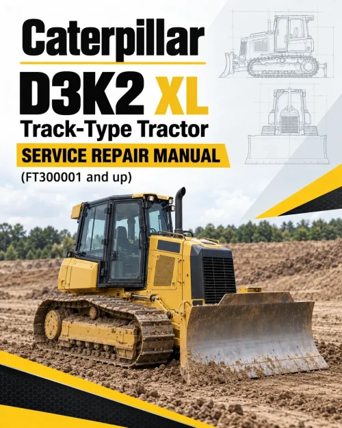 Caterpillar CAT D3K2 XL Track-Type Tractor Service Repair Manual (FT300001 and up) Caterpillar CAT D3K2 XL Track-Type Tractor Service Repair Manual (FT300001 and up)