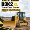 Caterpillar CAT D3K2 XL Track-Type Tractor Service Repair Manual (KF200001 and up)