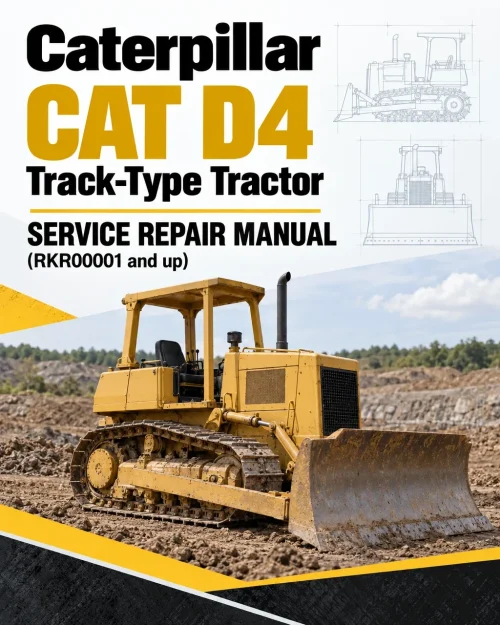 Caterpillar CAT D4 Track-Type Tractor Service Repair Manual (RKR00001 and up) Caterpillar CAT D4 Track-Type Tractor Service Repair Manual (RKR00001 and up)