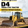 Caterpillar CAT D4 Track-Type Tractor Service Repair Manual (STT00001 and up)
