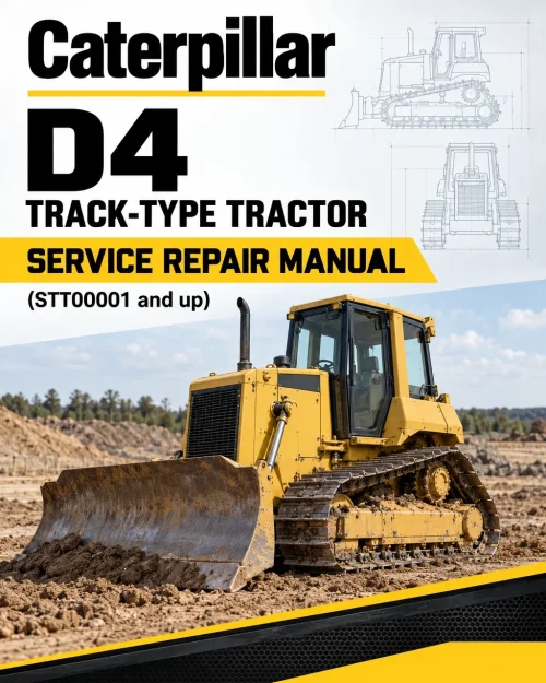 Caterpillar CAT D4 Track-Type Tractor Service Repair Manual (STT00001 and up) Caterpillar CAT D4 Track-Type Tractor Service Repair Manual (STT00001 and up)