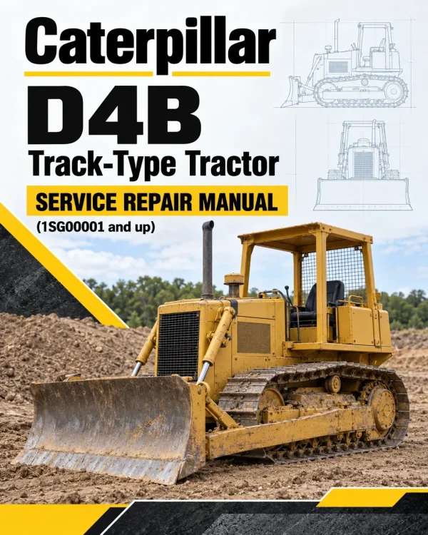 Caterpillar CAT D4B Track-Type Tractor Service Repair Manual (1SG00001 and up) Caterpillar CAT D4B Track-Type Tractor Service Repair Manual (1SG00001 and up)