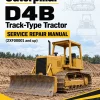 Caterpillar CAT D4B Track-Type Tractor Service Repair Manual (2XF00001 and up)
