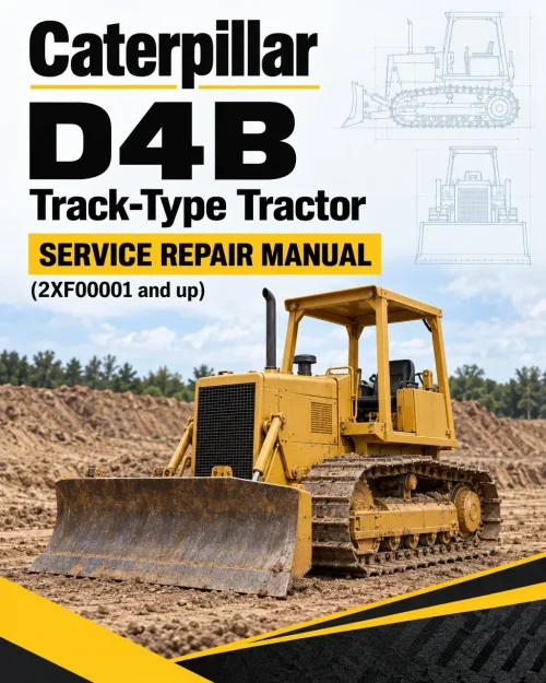 Caterpillar CAT D4B Track-Type Tractor Service Repair Manual (2XF00001 and up) Caterpillar CAT D4B Track-Type Tractor Service Repair Manual (2XF00001 and up)