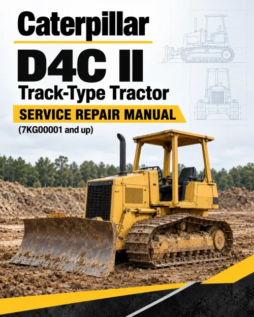 Caterpillar CAT D4C II Track-Type Tractor Service Repair Manual (7KG00001 and up) Caterpillar CAT D4C II Track-Type Tractor Service Repair Manual (7KG00001 and up)