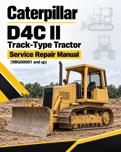 Caterpillar CAT D4C II Track-Type Tractor Service Repair Manual (9BG00001 and up) Caterpillar CAT D4C II Track-Type Tractor Service Repair Manual (9BG00001 and up)