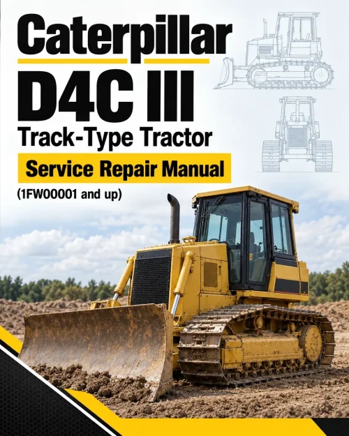 Caterpillar CAT D4C III Track-Type Tractor Service Repair Manual (1FW00001 and up) Caterpillar CAT D4C III Track-Type Tractor Service Repair Manual (1FW00001 and up)