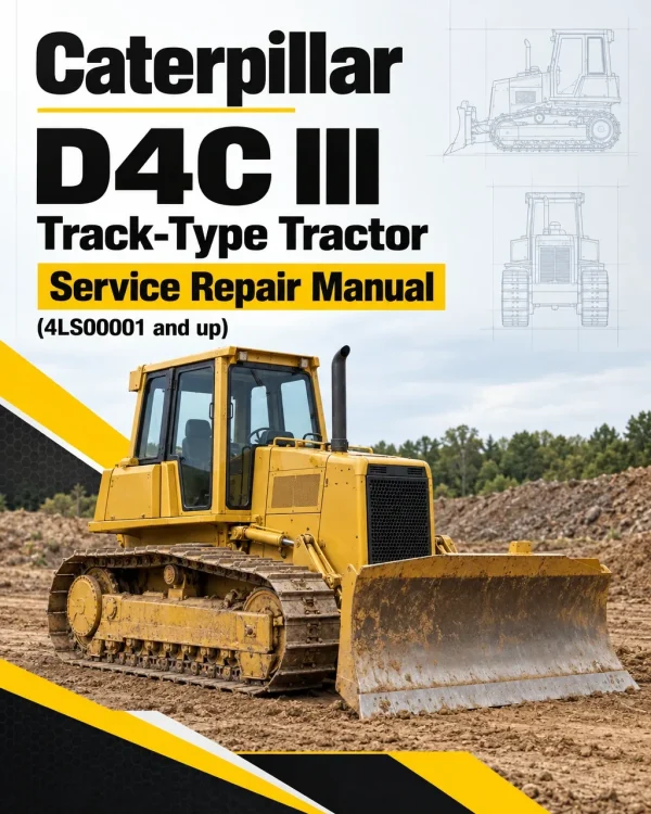 Caterpillar CAT D4C III Track-Type Tractor Service Repair Manual (4LS00001 and up) Caterpillar CAT D4C III Track-Type Tractor Service Repair Manual (4LS00001 and up)