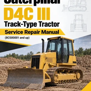 Caterpillar CAT D4C III Track-Type Tractor Service Repair Manual (8CS00001 and up) Caterpillar CAT D4C III Track-Type Tractor Service Repair Manual (8CS00001 and up)
