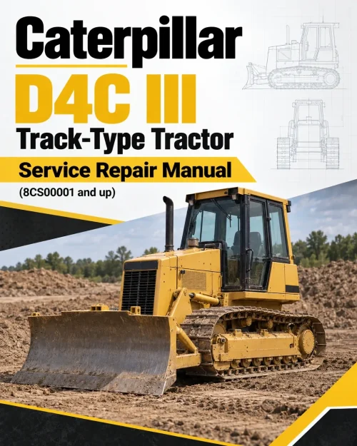 Caterpillar CAT D4C III Track-Type Tractor Service Repair Manual (8CS00001 and up) Caterpillar CAT D4C III Track-Type Tractor Service Repair Manual (8CS00001 and up)