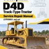 Caterpillar CAT D4D Track-Type Tractor Service Repair Manual (07R00001 and up)