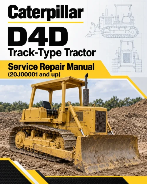 Caterpillar CAT D4D Track-Type Tractor Service Repair Manual (20J00001 and up) Caterpillar CAT D4D Track-Type Tractor Service Repair Manual (20J00001 and up)