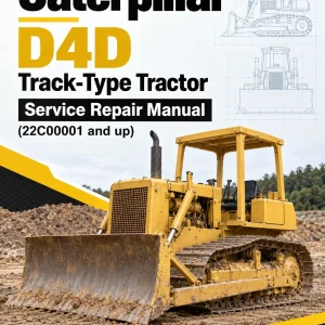 Caterpillar CAT D4D Track-Type Tractor Service Repair Manual (22C00001 and up)