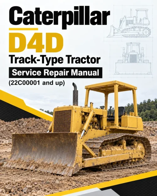 Caterpillar CAT D4D Track-Type Tractor Service Repair Manual (22C00001 and up) Caterpillar CAT D4D Track-Type Tractor Service Repair Manual (22C00001 and up)