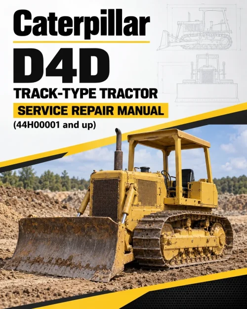 Caterpillar CAT D4D Track-Type Tractor Service Repair Manual (44H00001 and up) Caterpillar CAT D4D Track-Type Tractor Service Repair Manual (44H00001 and up)