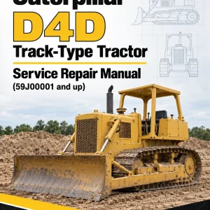 Caterpillar CAT D4D Track-Type Tractor Service Repair Manual (59J00001 and up)