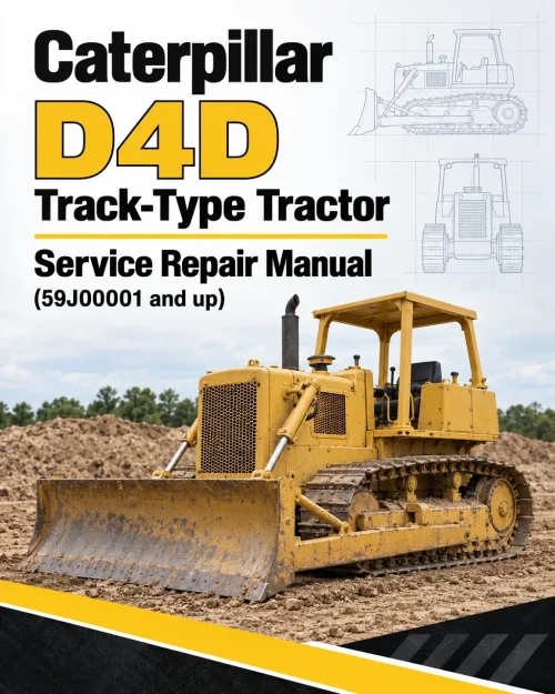 Caterpillar CAT D4D Track-Type Tractor Service Repair Manual (59J00001 and up) Caterpillar CAT D4D Track-Type Tractor Service Repair Manual (59J00001 and up)