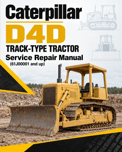 Caterpillar CAT D4D Track-Type Tractor Service Repair Manual (61J00001 and up) Caterpillar CAT D4D Track-Type Tractor Service Repair Manual (61J00001 and up)