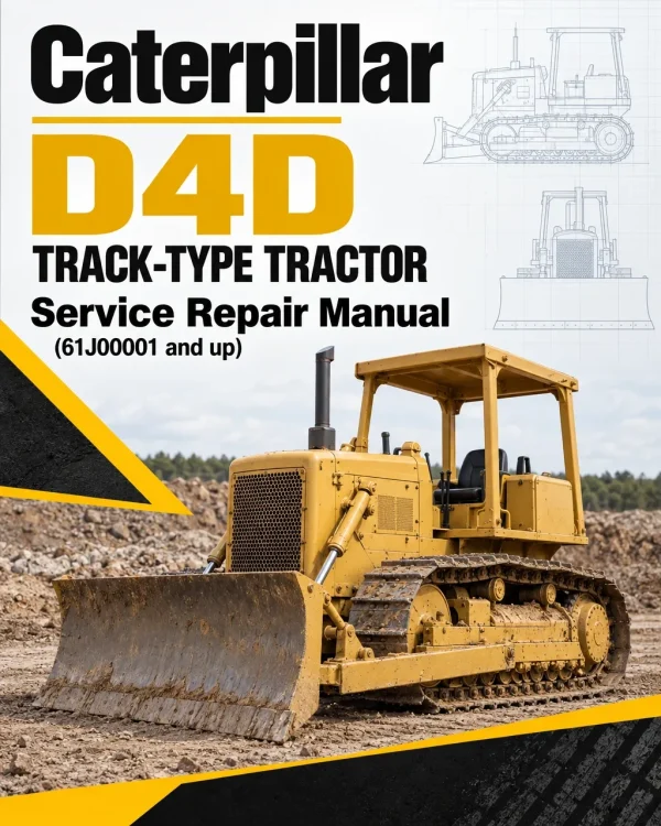 Caterpillar CAT D4D Track-Type Tractor Service Repair Manual (61J00001 and up) Caterpillar CAT D4D Track-Type Tractor Service Repair Manual (61J00001 and up)