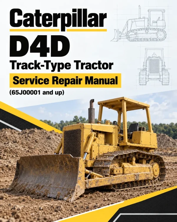 Caterpillar CAT D4D Track-Type Tractor Service Repair Manual (65J00001 and up) Caterpillar CAT D4D Track-Type Tractor Service Repair Manual (65J00001 and up)