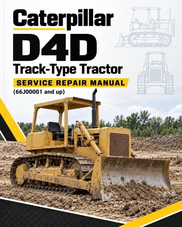 Caterpillar CAT D4D Track-Type Tractor Service Repair Manual (66J00001 and up) Caterpillar CAT D4D Track-Type Tractor Service Repair Manual (66J00001 and up)