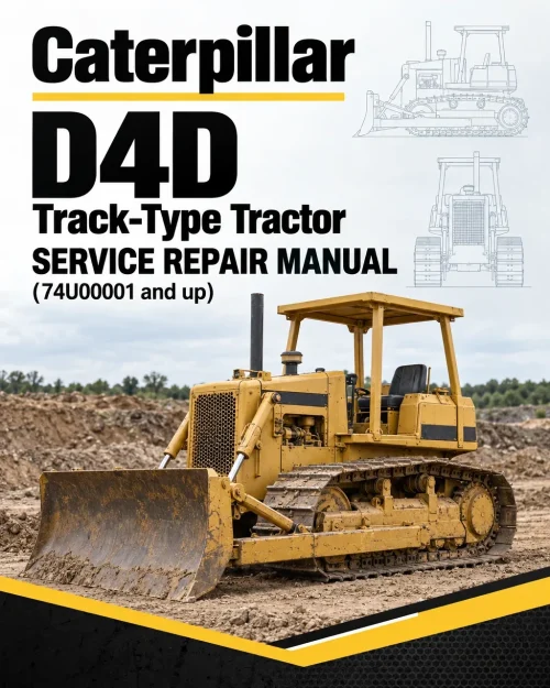 Caterpillar CAT D4D Track-Type Tractor Service Repair Manual (74U00001 and up) Caterpillar CAT D4D Track-Type Tractor Service Repair Manual (74U00001 and up)