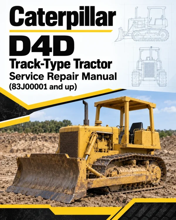Caterpillar CAT D4D Track-Type Tractor Service Repair Manual (83J00001 and up) Caterpillar CAT D4D Track-Type Tractor Service Repair Manual (83J00001 and up)