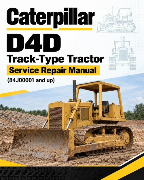 Caterpillar CAT D4D Track-Type Tractor Service Repair Manual (84J00001 and up) Caterpillar CAT D4D Track-Type Tractor Service Repair Manual (84J00001 and up)