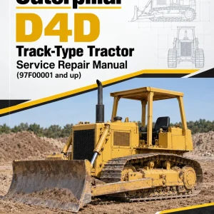 Caterpillar CAT D4D Track-Type Tractor Service Repair Manual (97F00001 and up)