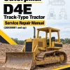 Caterpillar CAT D4E Track-Type Tractor Service Repair Manual (28X00001 and up)
