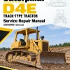 Caterpillar CAT D4E Track-Type Tractor Service Repair Manual (29X00001 and up) Caterpillar CAT D4E Track-Type Tractor Service Repair Manual (29X00001 and up)