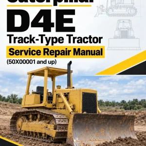 Caterpillar CAT D4E Track-Type Tractor Service Repair Manual (50X00001 and up) Caterpillar CAT D4E Track-Type Tractor Service Repair Manual (50X00001 and up)