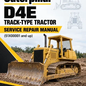 Caterpillar CAT D4E Track-Type Tractor Service Repair Manual (51X00001 and up) Caterpillar CAT D4E Track-Type Tractor Service Repair Manual (51X00001 and up)