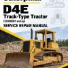 Caterpillar CAT D4E Track-Type Tractor Service Repair Manual (52X00001 and up)