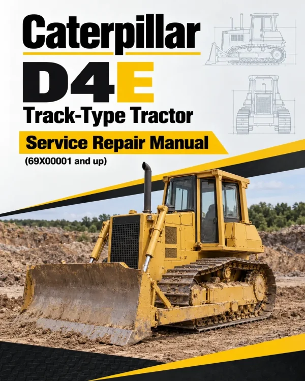 Caterpillar CAT D4E Track-Type Tractor Service Repair Manual (69X00001 and up) Caterpillar CAT D4E Track-Type Tractor Service Repair Manual (69X00001 and up)