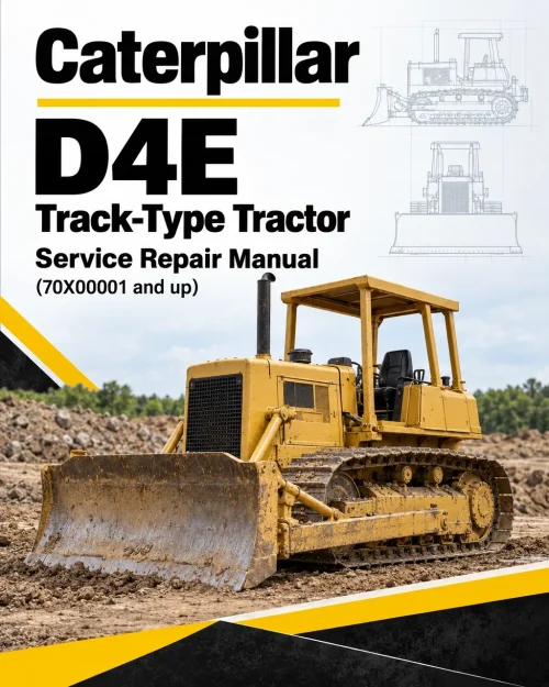 Caterpillar CAT D4E Track-Type Tractor Service Repair Manual (70X00001 and up) Caterpillar CAT D4E Track-Type Tractor Service Repair Manual (70X00001 and up)