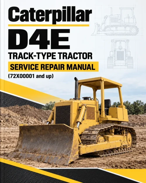 Caterpillar CAT D4E Track-Type Tractor Service Repair Manual (72X00001 and up) Caterpillar CAT D4E Track-Type Tractor Service Repair Manual (72X00001 and up)