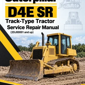 Caterpillar CAT D4E SR Track-Type Tractor Service Repair Manual (2DJ00001 and up) Caterpillar CAT D4E SR Track-Type Tractor Service Repair Manual (2DJ00001 and up)