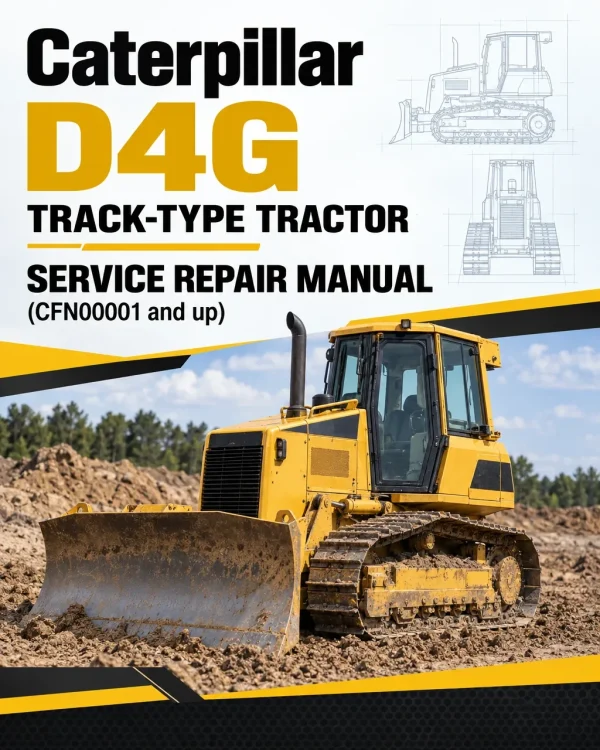 Caterpillar CAT D4G Track-Type Tractor Service Repair Manual (CFN00001 and up) Caterpillar CAT D4G Track-Type Tractor Service Repair Manual (CFN00001 and up)