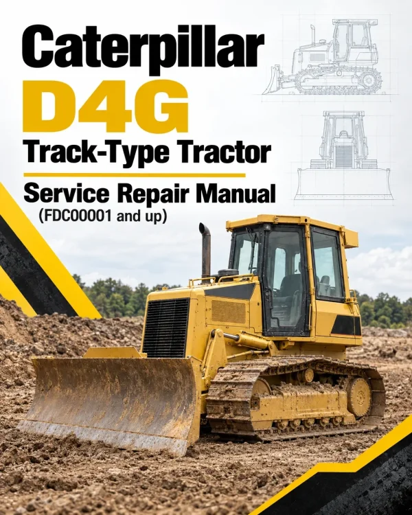 Caterpillar CAT D4G Track-Type Tractor Service Repair Manual (FDC00001 and up) Caterpillar CAT D4G Track-Type Tractor Service Repair Manual (FDC00001 and up)